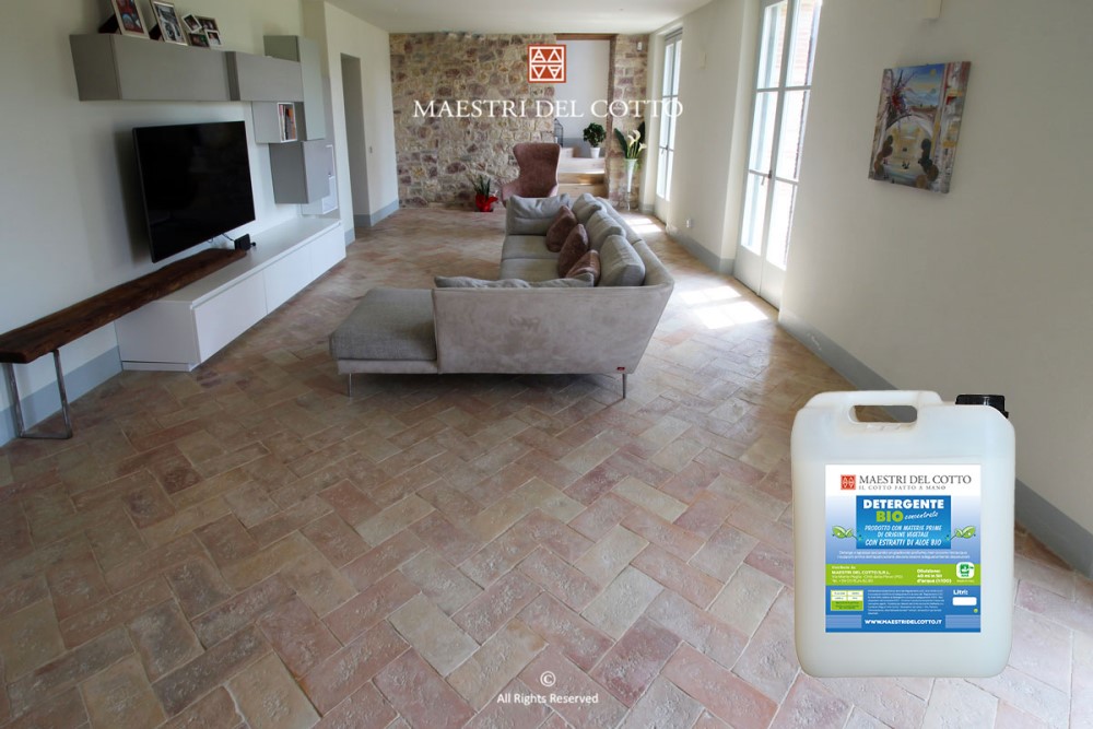 come pulire pavimento in cotto