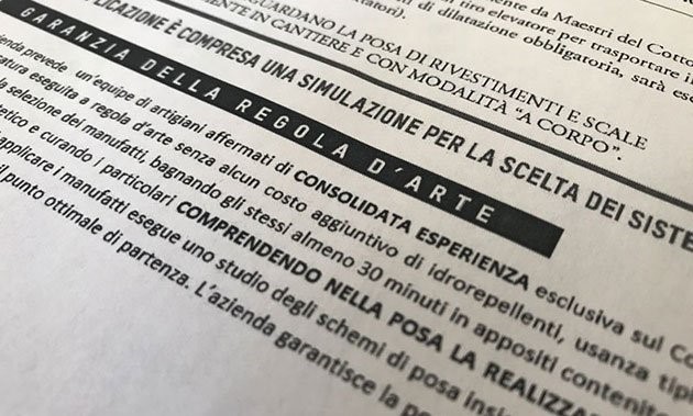 posa in opera pavimento in cotto