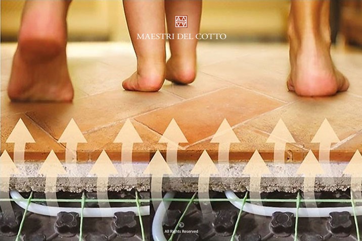 riscaldamento a pavimento