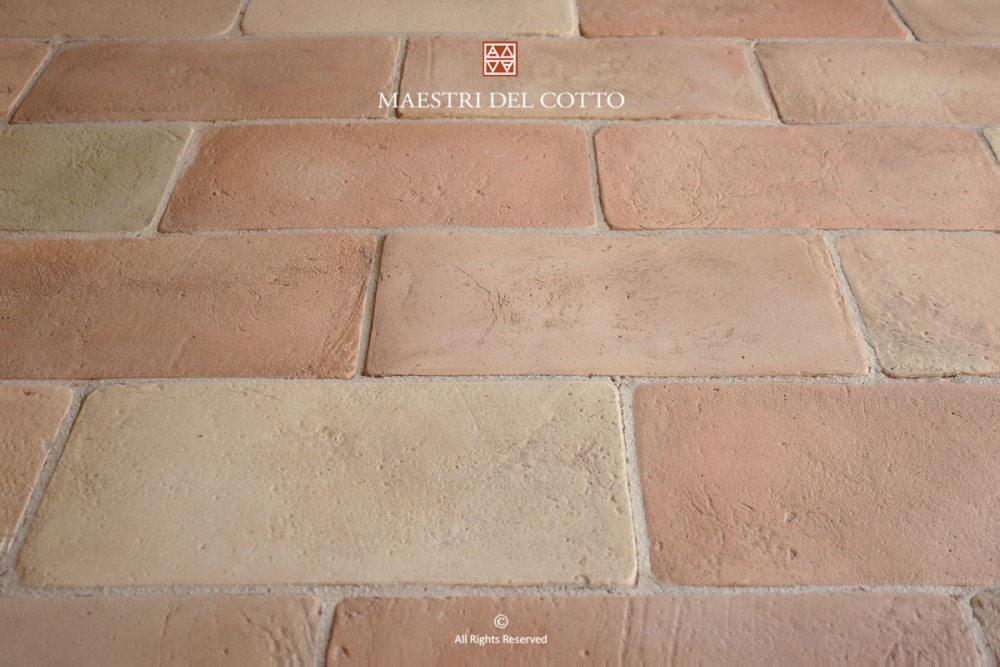 come disporre piastrelle pavimento in cotto