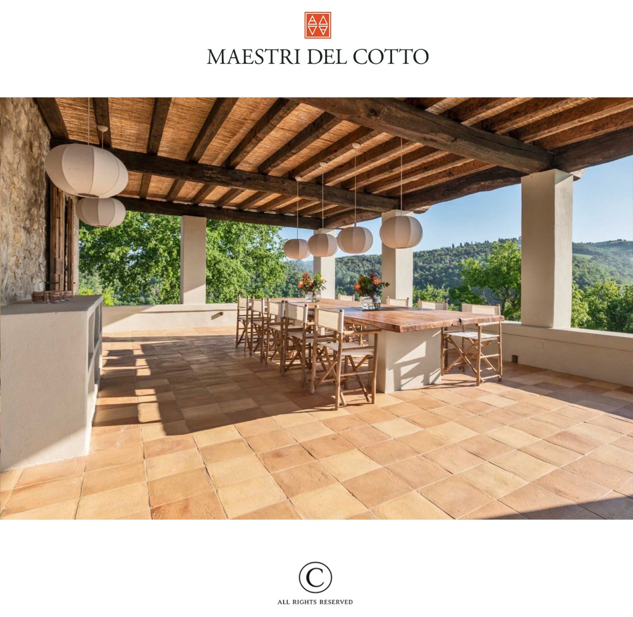 Pavimenti in Cotto Multicolor