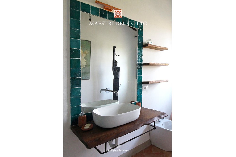 Piastrelle in Cotto Smaltato