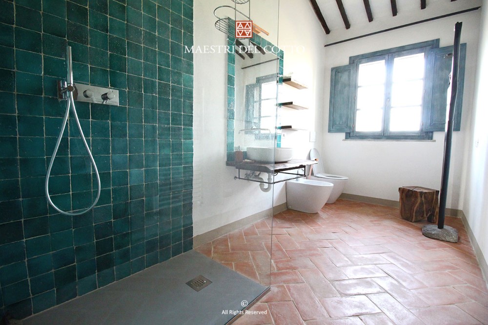 Piastrelle in Cotto Smaltato