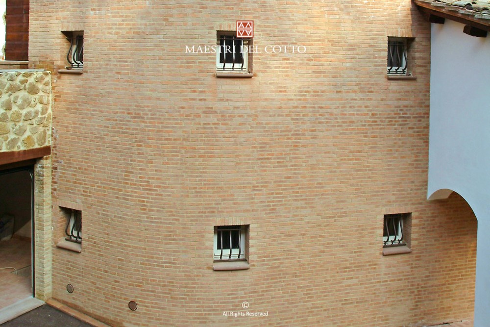 mattoni in cotto per rivestimento faccia vista