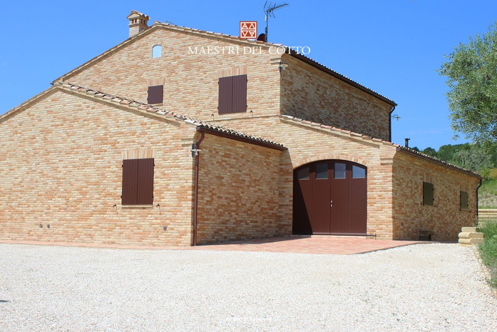 mattoni in cotto per rivestimento faccia vista
