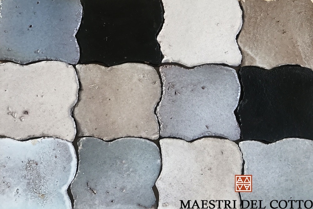 Rivestimento Piastrelle in Cotto Smaltato