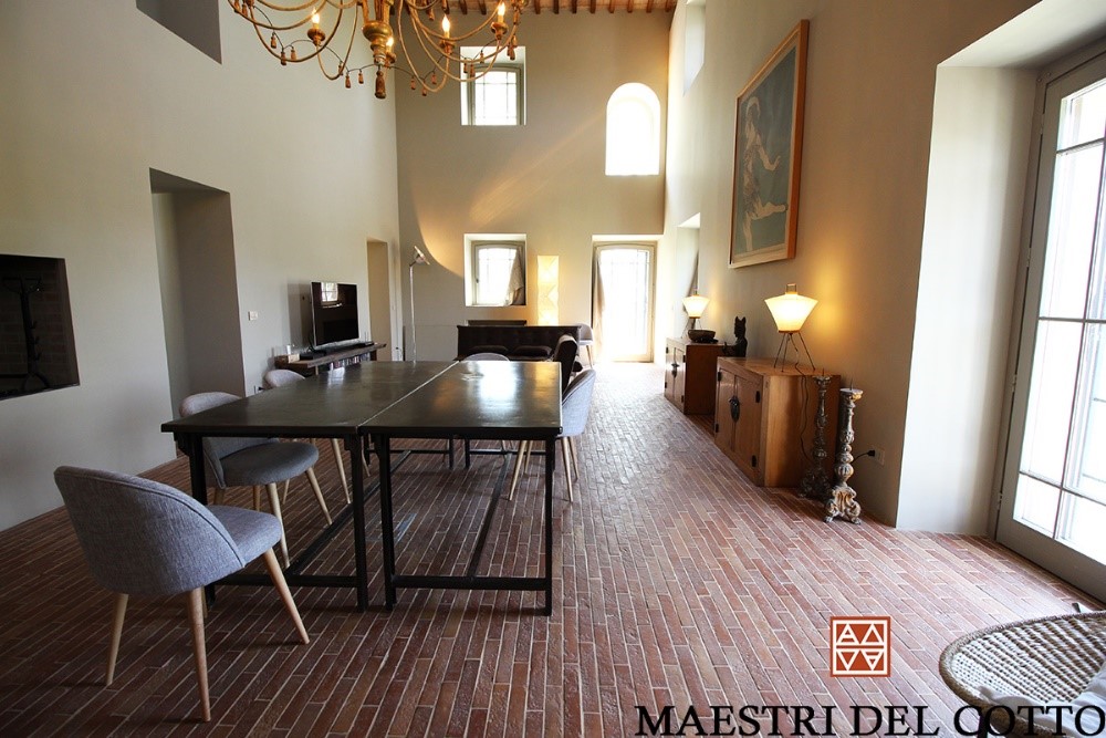 pavimento in cotto per ufficio