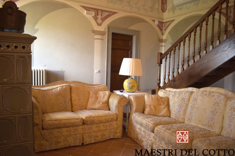 Ingrasso con formato Quadra 20-20 cm in Cotto Rosato