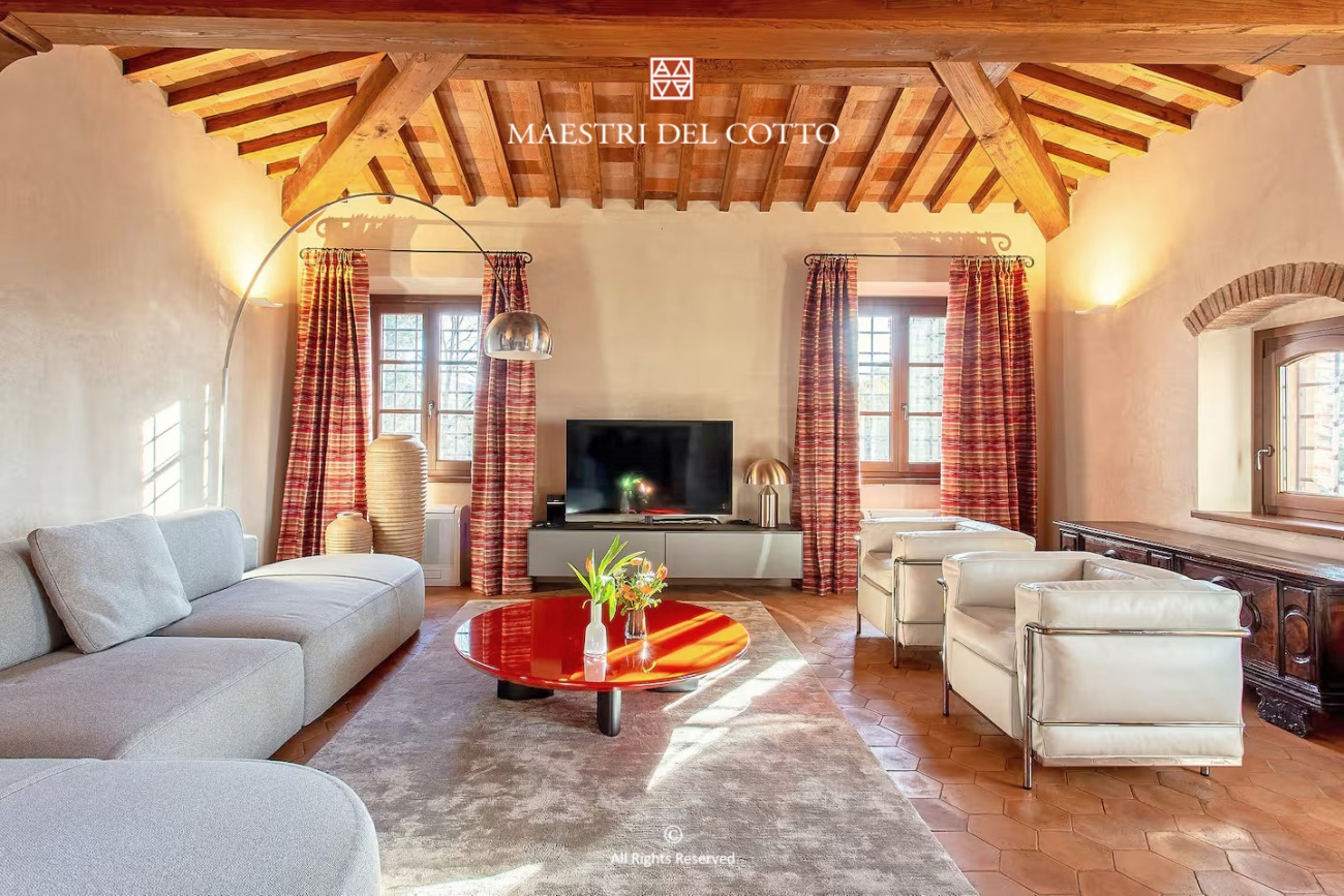 Pavimenti Toscani in Cotto Leggermente Antico Buttero Terre Umbre