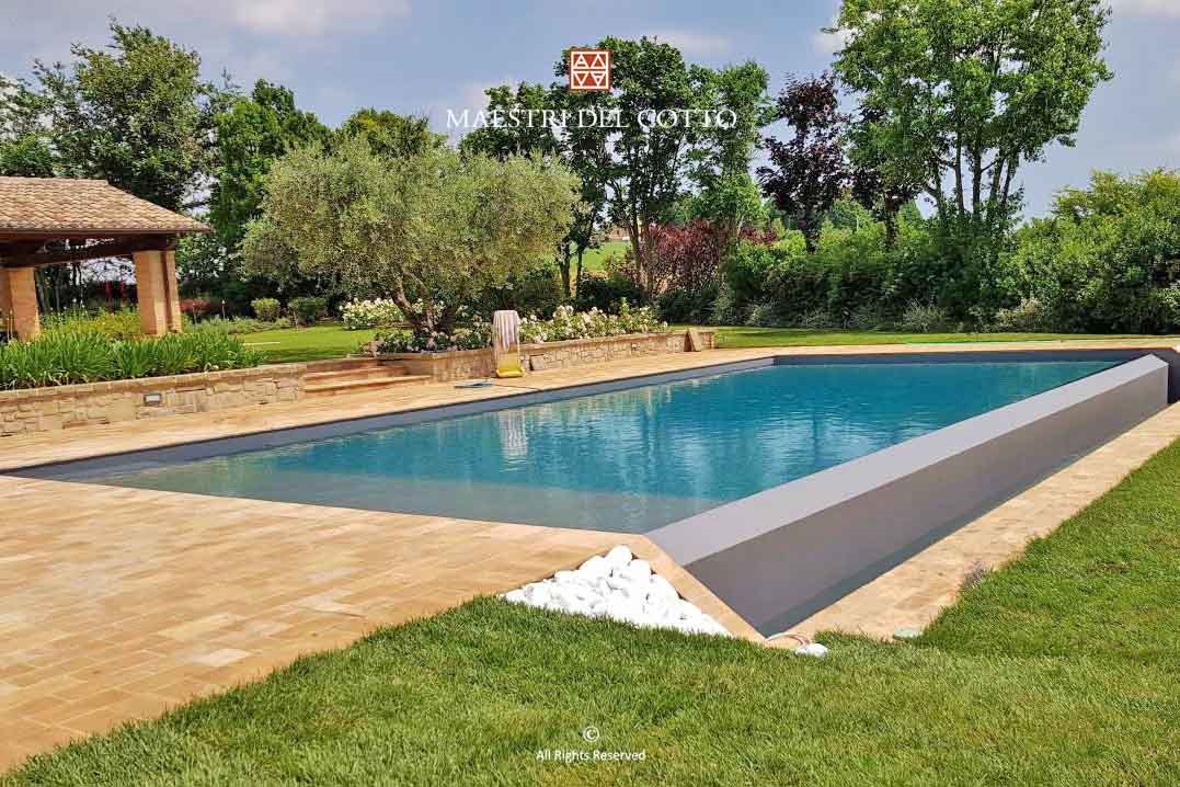 Pavimento per Solarium in Cotto