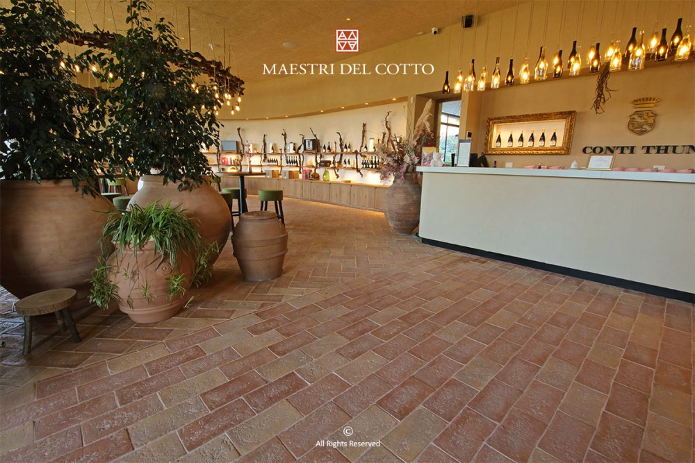 Pavimento per Cantina Vinicola