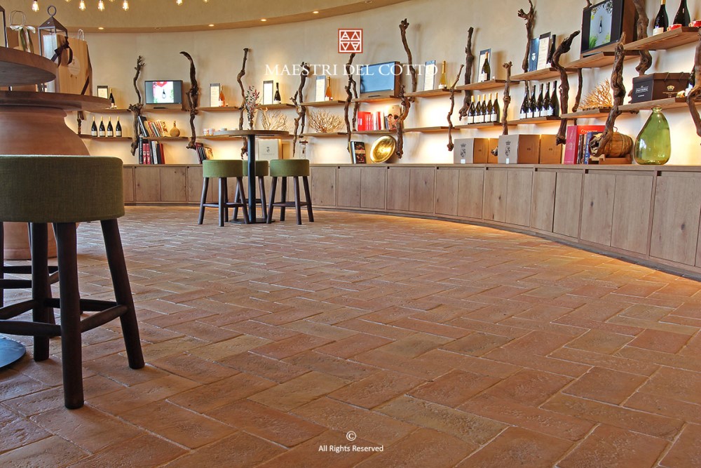 Pavimento per Cantina Vinicola