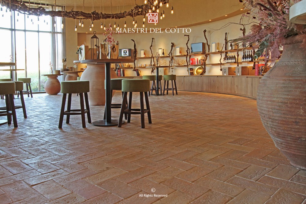 Pavimento per Cantina Vinicola