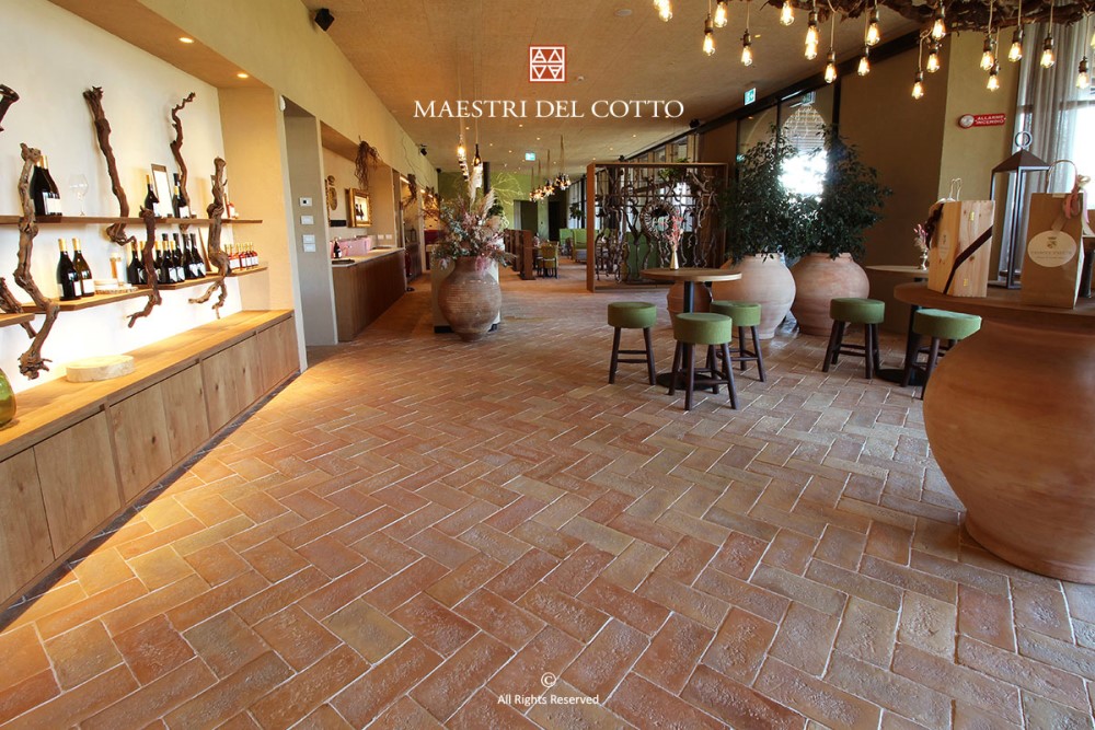 Pavimento per Cantina Vinicola