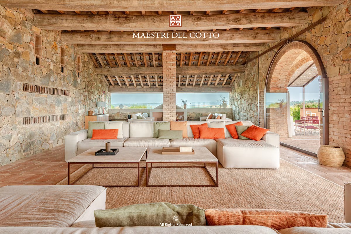 pavimento casale moderno