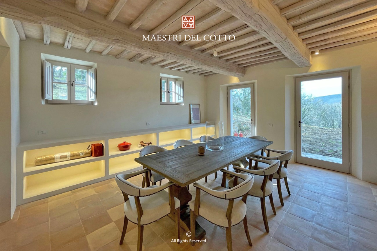 Pavimento in cotto per casale