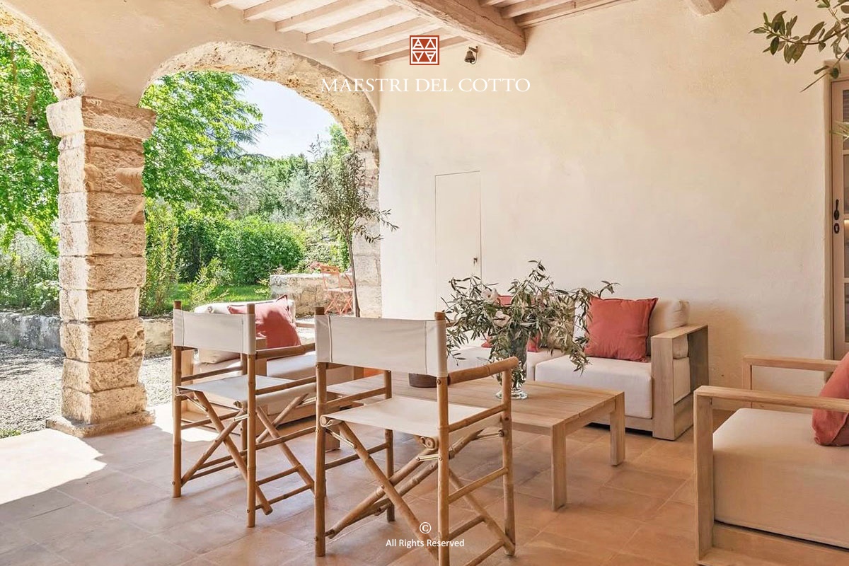 Pavimento in cotto per casale