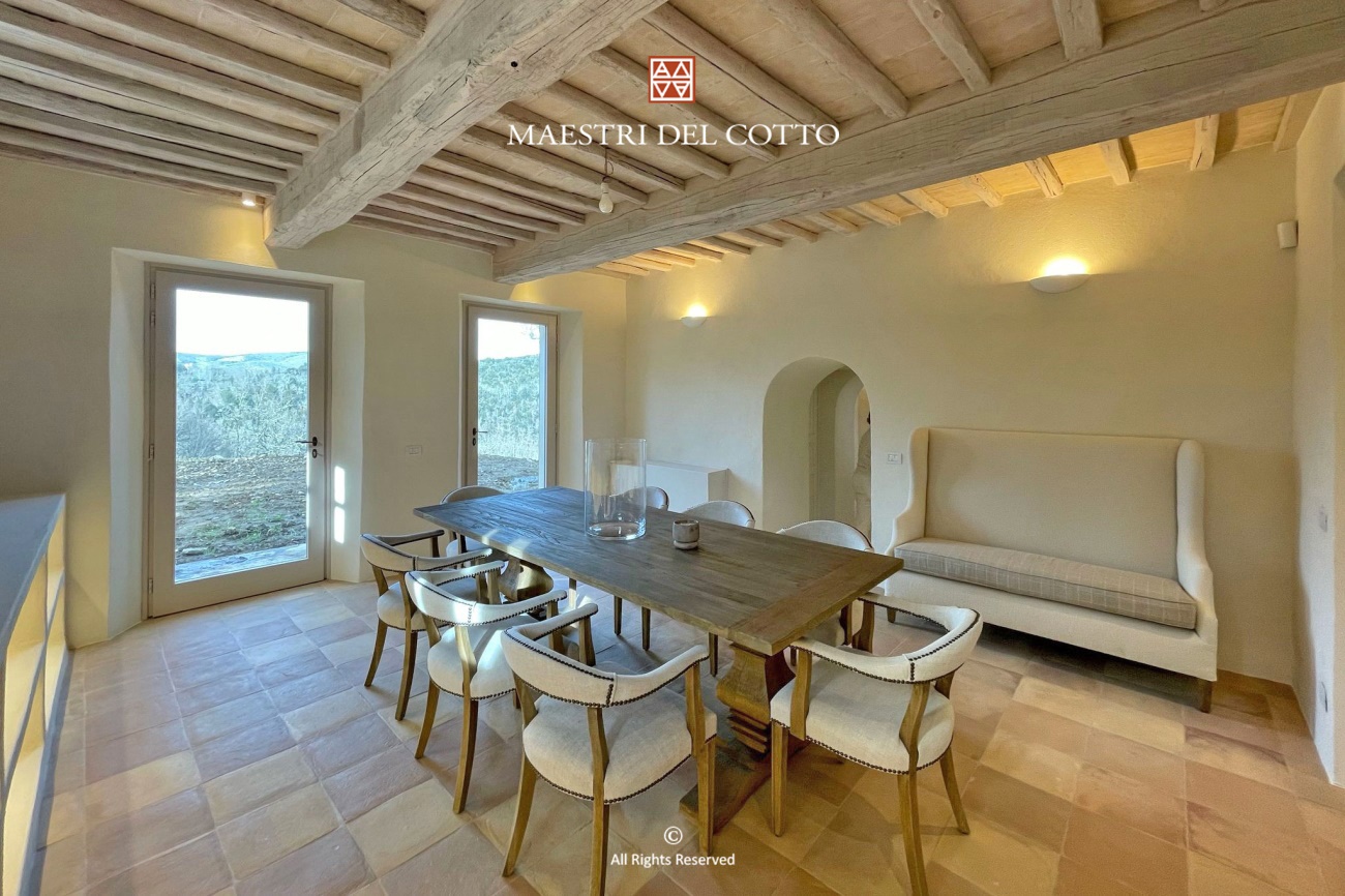 Pavimento in cotto per casale