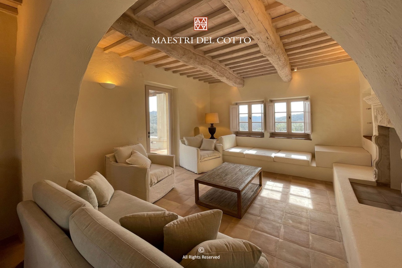 Pavimento in cotto per casale