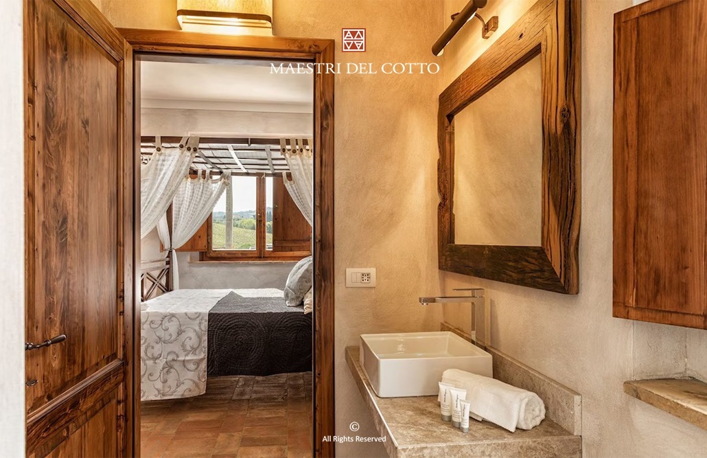 Piastrelle del Bagno in cotto