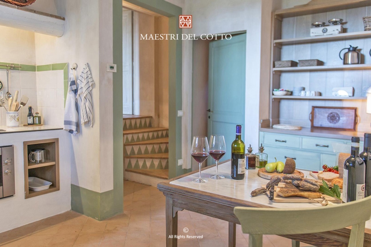 Pavimento in cotto per Cantine